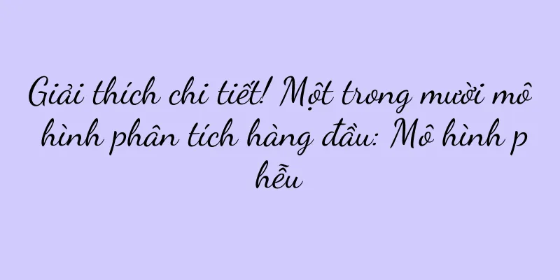 Giải thích chi tiết! Một trong mười mô hình phân tích hàng đầu: Mô hình phễu