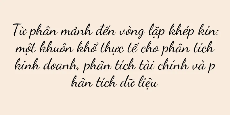 Từ phân mảnh đến vòng lặp khép kín: một khuôn khổ thực tế cho phân tích kinh doanh, phân tích tài chính và phân tích dữ liệu