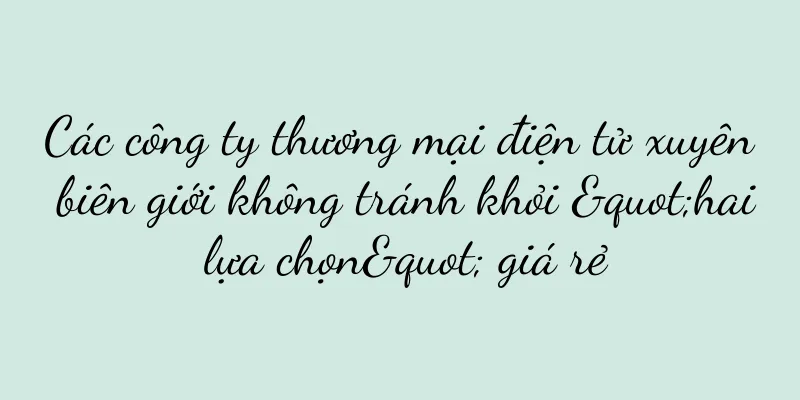 Các công ty thương mại điện tử xuyên biên giới không tránh khỏi "hai lựa chọn" giá rẻ