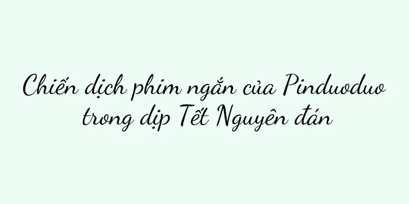 Chiến dịch phim ngắn của Pinduoduo trong dịp Tết Nguyên đán