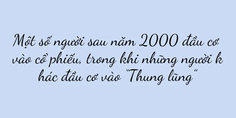 Một số người sau năm 2000 đầu cơ vào cổ phiếu, trong khi những người khác đầu cơ vào “Thung lũng”