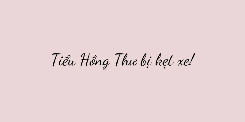 Tiểu Hồng Thư bị kẹt xe!