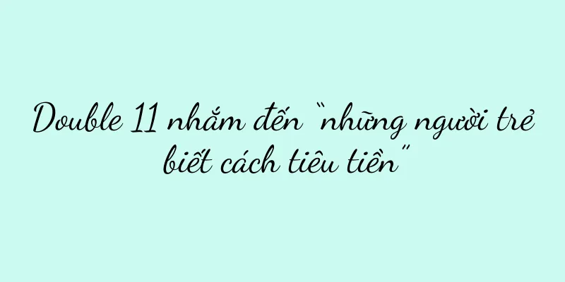 Double 11 nhắm đến “những người trẻ biết cách tiêu tiền”