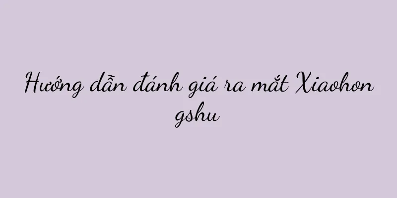 Hướng dẫn đánh giá ra mắt Xiaohongshu