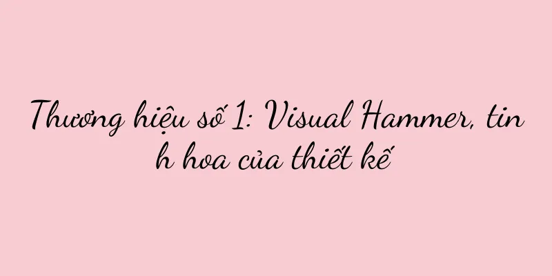Thương hiệu số 1: Visual Hammer, tinh hoa của thiết kế