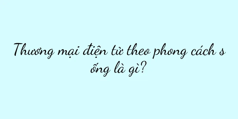 Thương mại điện tử theo phong cách sống là gì?