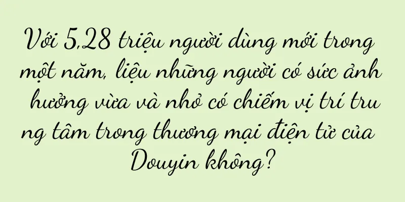 Với 5,28 triệu người dùng mới trong một năm, liệu những người có sức ảnh hưởng vừa và nhỏ có chiếm vị trí trung tâm trong thương mại điện tử của Douyin không?
