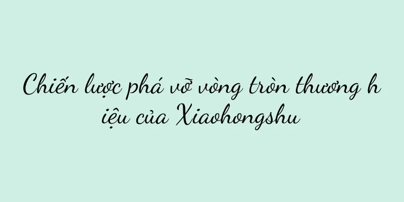 Chiến lược phá vỡ vòng tròn thương hiệu của Xiaohongshu