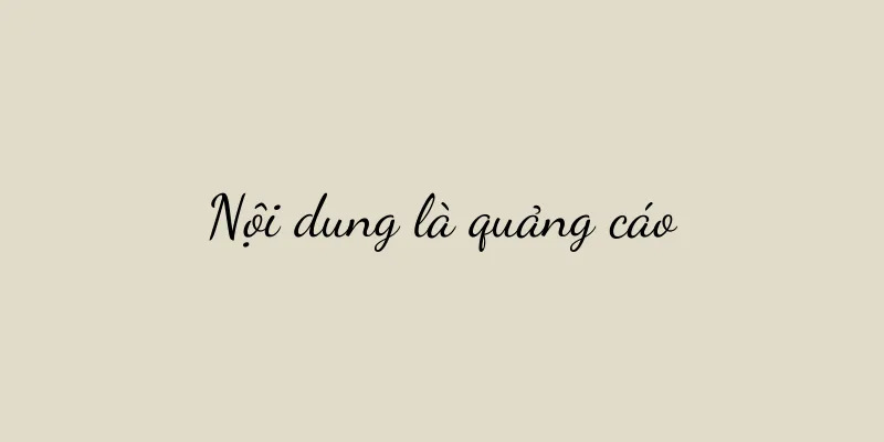 Nội dung là quảng cáo