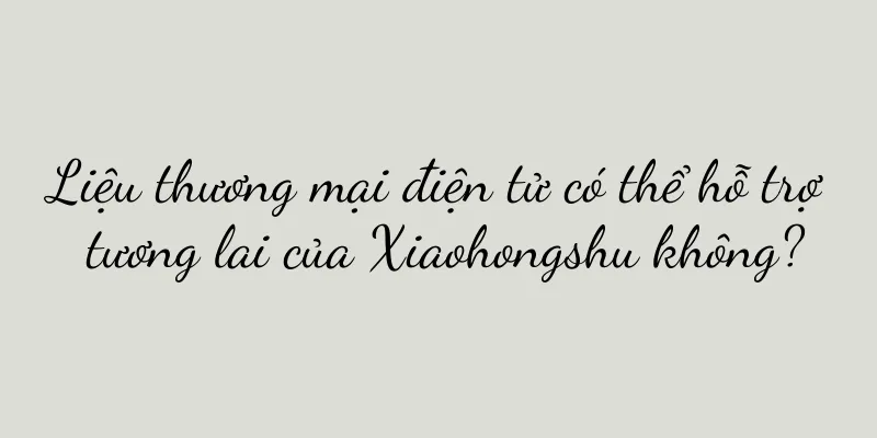 Liệu thương mại điện tử có thể hỗ trợ tương lai của Xiaohongshu không?