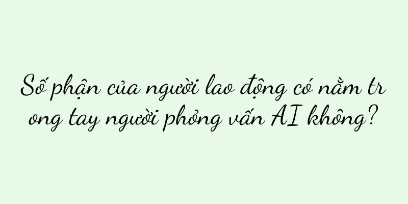 Số phận của người lao động có nằm trong tay người phỏng vấn AI không?