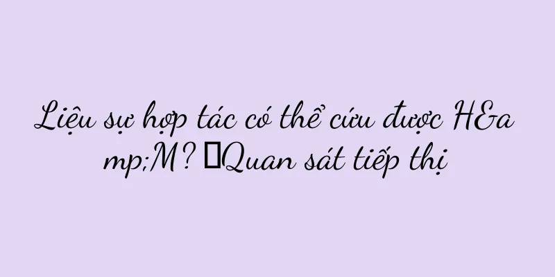 Liệu sự hợp tác có thể cứu được H&M? ｜Quan sát tiếp thị