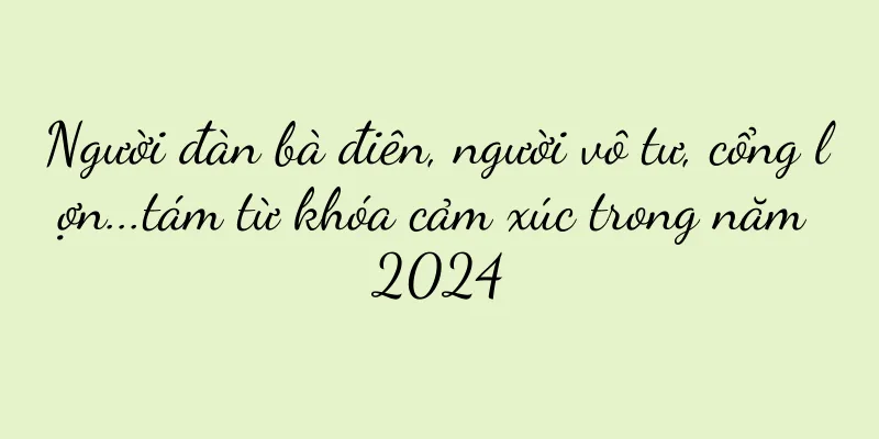 Người đàn bà điên, người vô tư, cổng lợn...tám từ khóa cảm xúc trong năm 2024