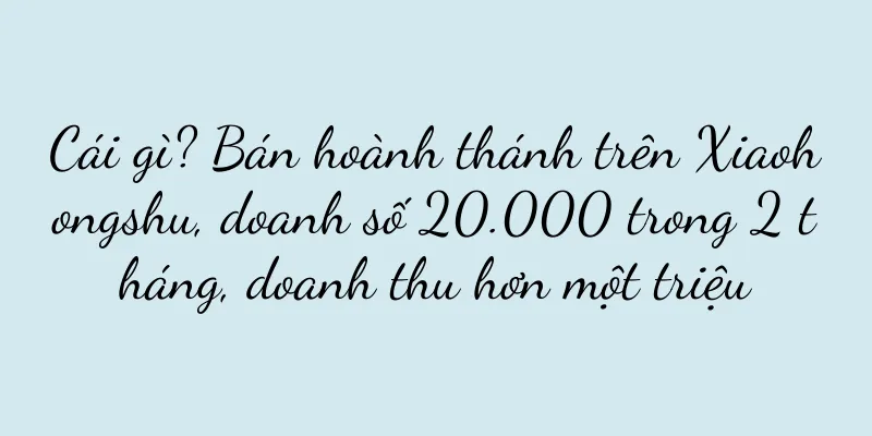Cái gì? Bán hoành thánh trên Xiaohongshu, doanh số 20.000 trong 2 tháng, doanh thu hơn một triệu