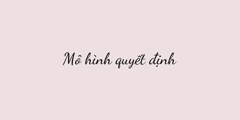 Mô hình quyết định