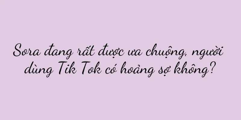 Sora đang rất được ưa chuộng, người dùng Tik Tok có hoảng sợ không?