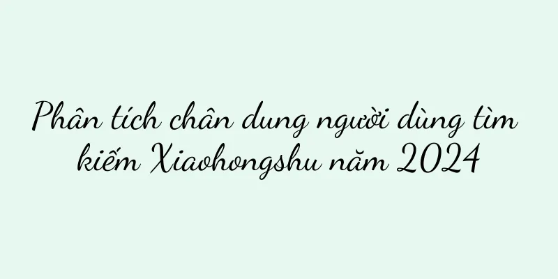 Phân tích chân dung người dùng tìm kiếm Xiaohongshu năm 2024