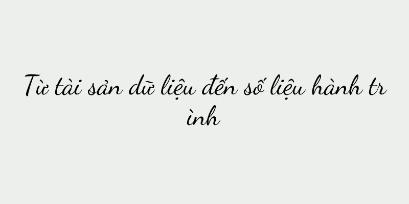 Từ tài sản dữ liệu đến số liệu hành trình