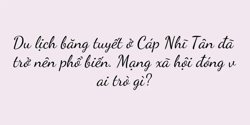 Du lịch băng tuyết ở Cáp Nhĩ Tân đã trở nên phổ biến. Mạng xã hội đóng vai trò gì?