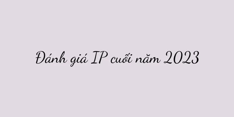 Đánh giá IP cuối năm 2023