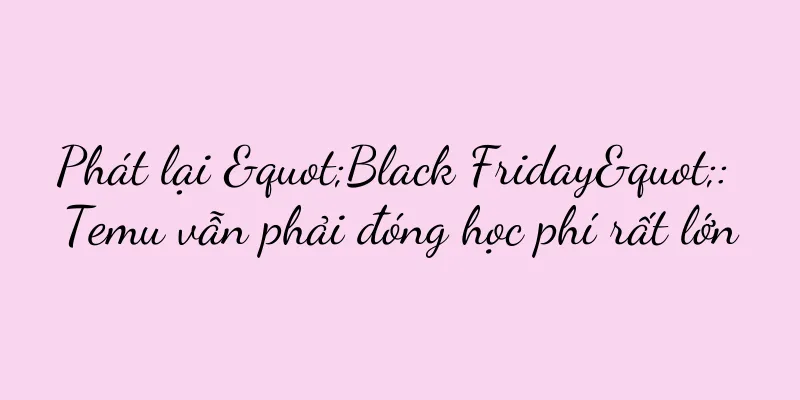 Phát lại "Black Friday": Temu vẫn phải đóng học phí rất lớn