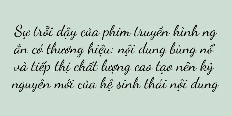 Sự trỗi dậy của phim truyền hình ngắn có thương hiệu: nội dung bùng nổ và tiếp thị chất lượng cao tạo nên kỷ nguyên mới của hệ sinh thái nội dung