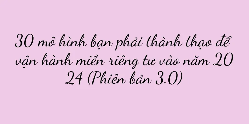 30 mô hình bạn phải thành thạo để vận hành miền riêng tư vào năm 2024 (Phiên bản 3.0)