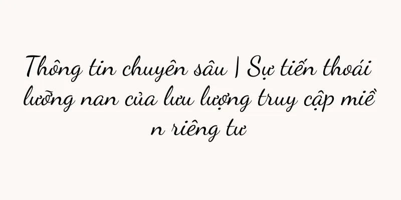 Thông tin chuyên sâu | Sự tiến thoái lưỡng nan của lưu lượng truy cập miền riêng tư