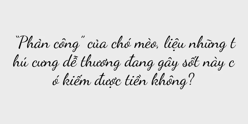 “Phản công” của chó mèo, liệu những thú cưng dễ thương đang gây sốt này có kiếm được tiền không?