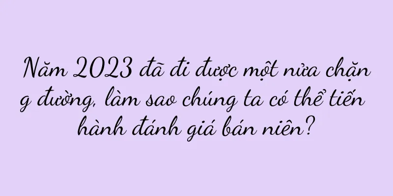 Năm 2023 đã đi được một nửa chặng đường, làm sao chúng ta có thể tiến hành đánh giá bán niên?