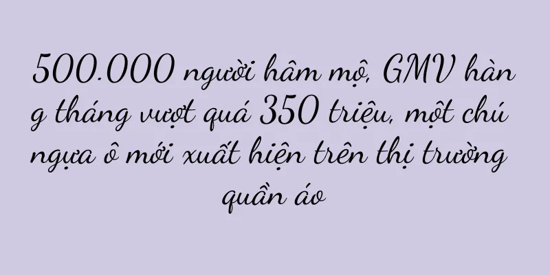 500.000 người hâm mộ, GMV hàng tháng vượt quá 350 triệu, một chú ngựa ô mới xuất hiện trên thị trường quần áo