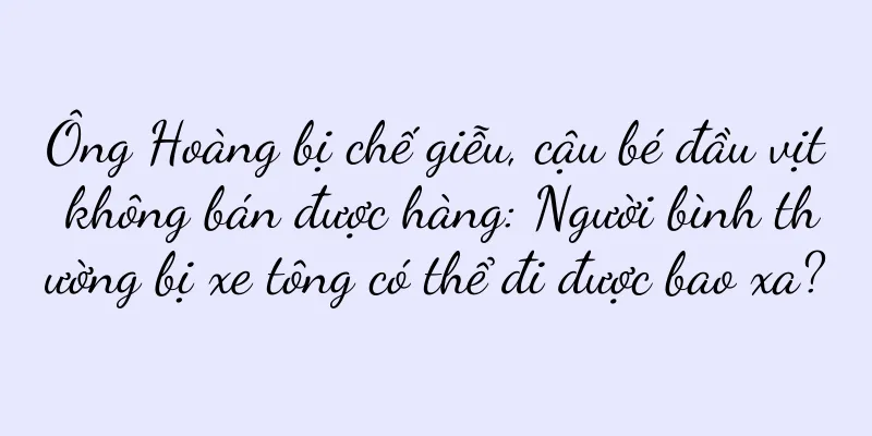 Ông Hoàng bị chế giễu, cậu bé đầu vịt không bán được hàng: Người bình thường bị xe tông có thể đi được bao xa?