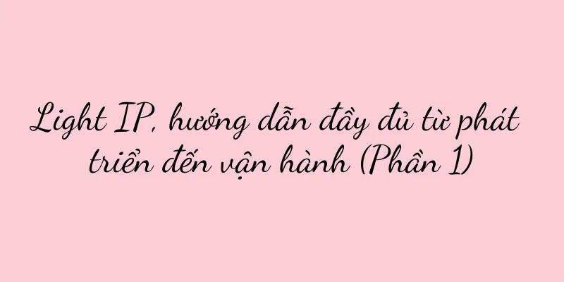 Light IP, hướng dẫn đầy đủ từ phát triển đến vận hành (Phần 1)