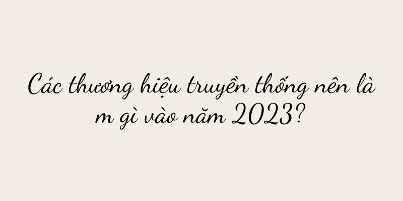 Các thương hiệu truyền thống nên làm gì vào năm 2023?