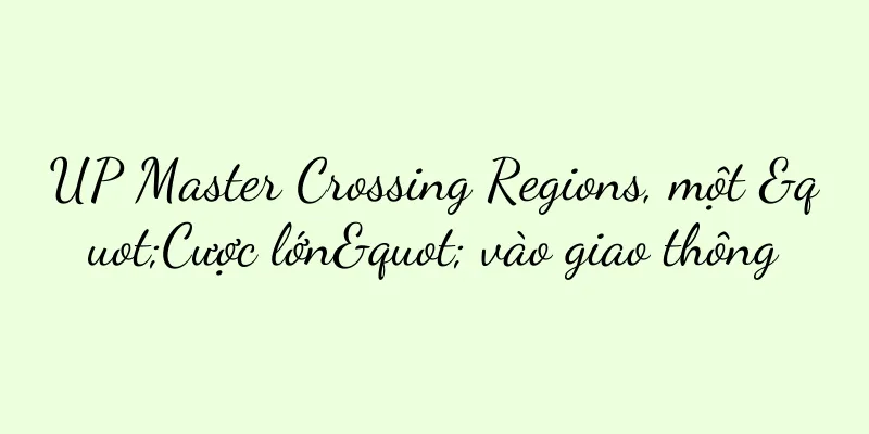 UP Master Crossing Regions, một "Cược lớn" vào giao thông