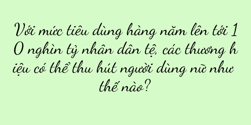 Với mức tiêu dùng hàng năm lên tới 10 nghìn tỷ nhân dân tệ, các thương hiệu có thể thu hút người dùng nữ như thế nào?
