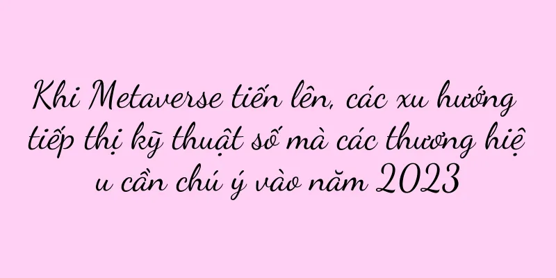 Khi Metaverse tiến lên, các xu hướng tiếp thị kỹ thuật số mà các thương hiệu cần chú ý vào năm 2023