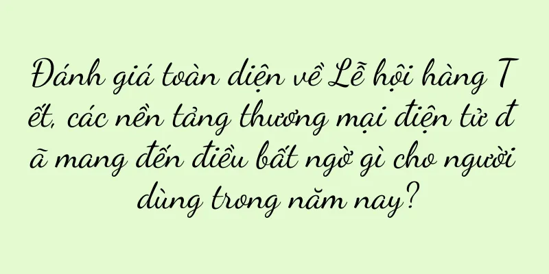 Đánh giá toàn diện về Lễ hội hàng Tết, các nền tảng thương mại điện tử đã mang đến điều bất ngờ gì cho người dùng trong năm nay?