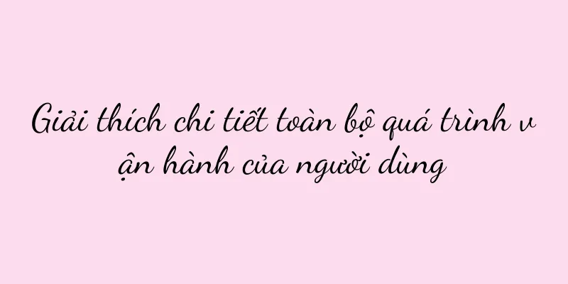 Giải thích chi tiết toàn bộ quá trình vận hành của người dùng